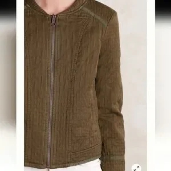 Anthropologie Hei Hei Quilted Riding Jacket - Picture 3 of 7